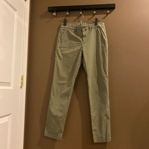 Straight Leg Khaki Pants